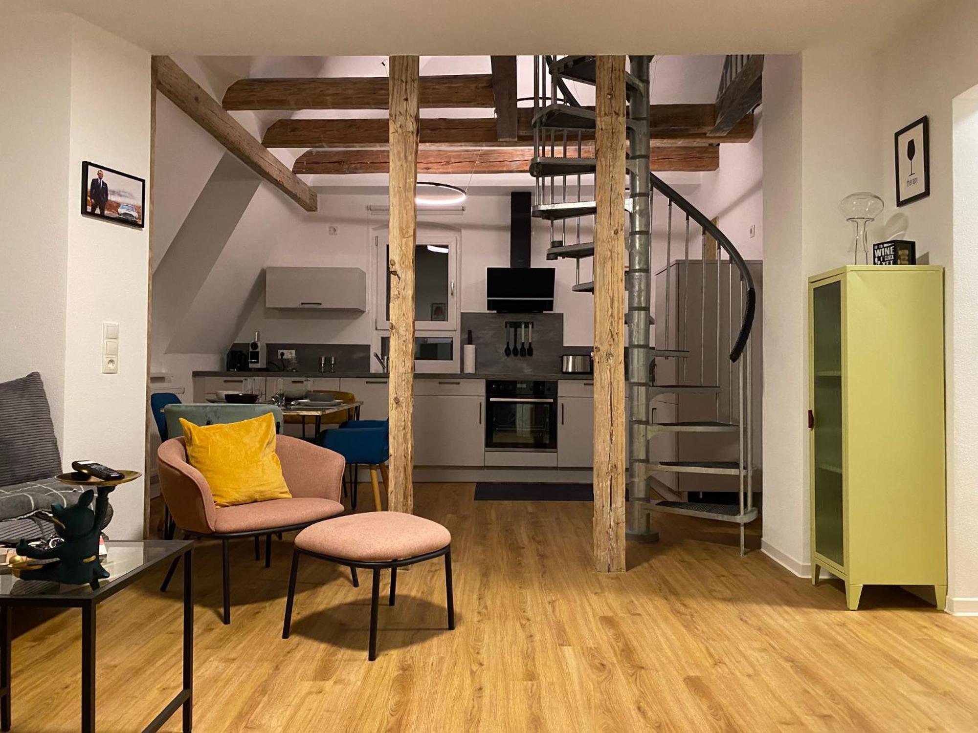 Stilvolles Appartement Im Herzen Bambergs Esterno foto